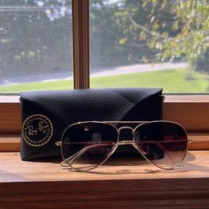 RAYBAN Aviators Gradient Lenses